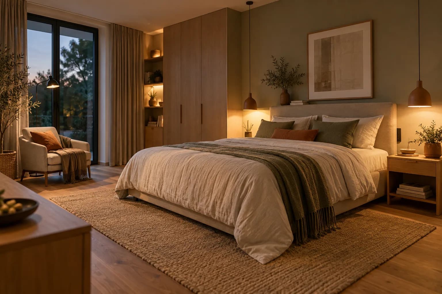Schlafzimmer: Gestaltungsinspiration zum Thema Licht