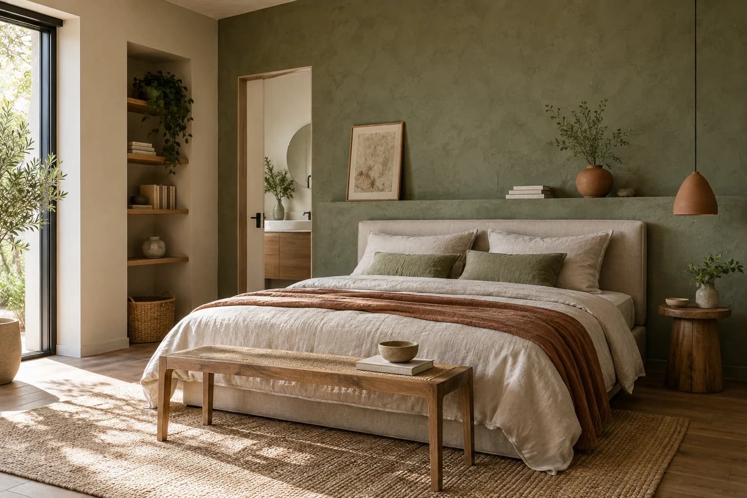 Schlafzimmer: Gestaltungsinspiration zum Thema Wände