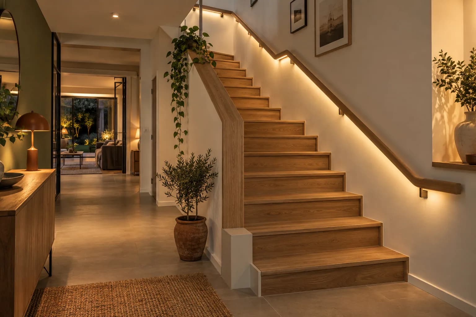 Treppenhaus: Gestaltungsinspiration zum Thema Licht
