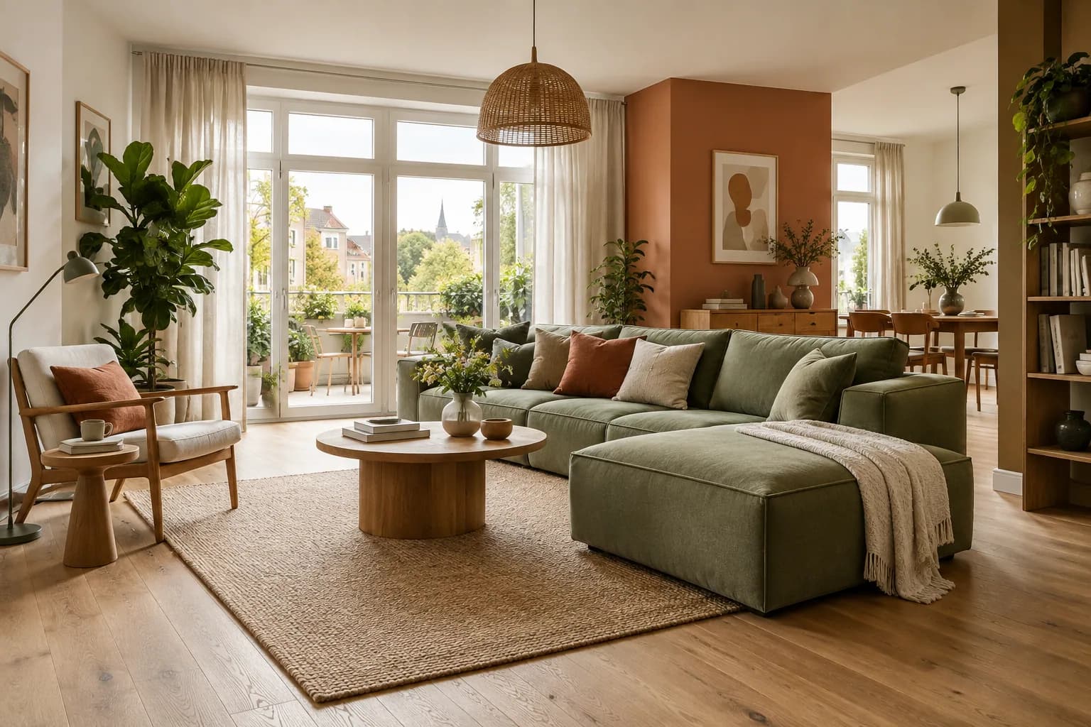 Inspiration für Materialien und Gestaltung im Wohnzimmer